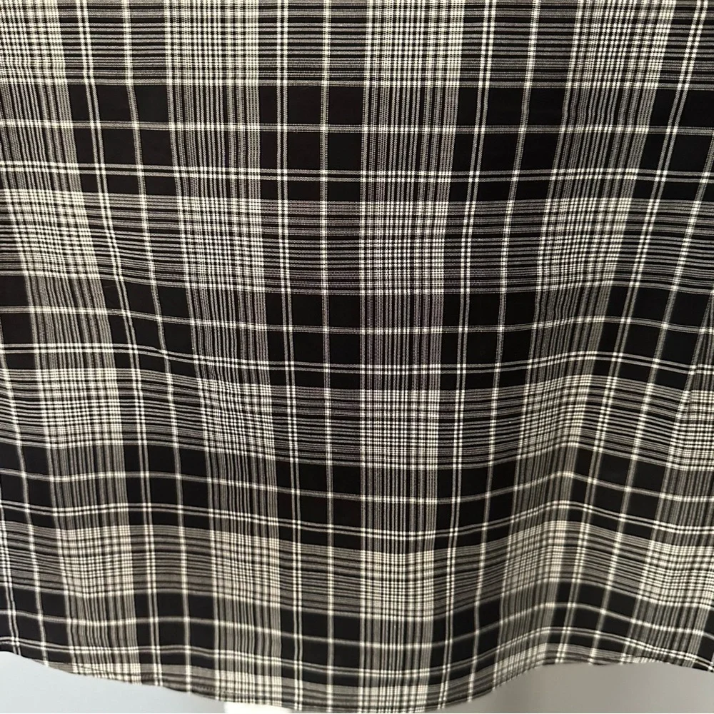 Gucci Plaid Epaulette Button Down Shirt